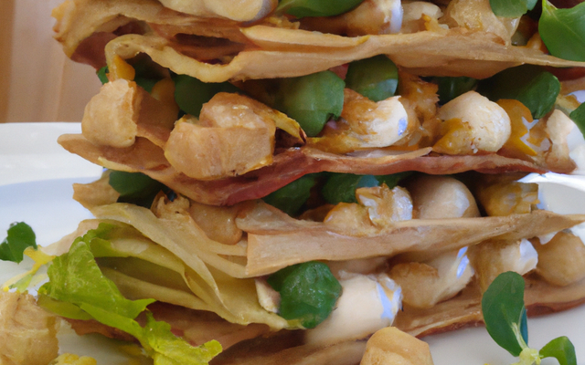 Mille-feuilles végétarien