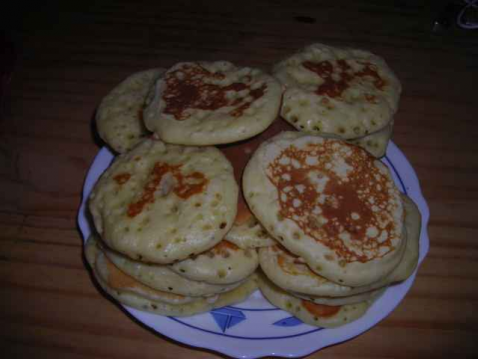 Pâte à 'blinis' sucrée