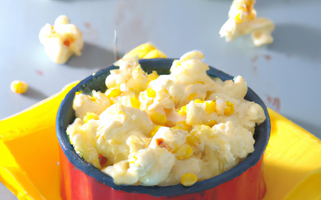 Creamed Corn,pop corn