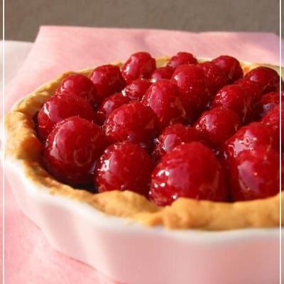 Les tartelettes framboises et chocolat