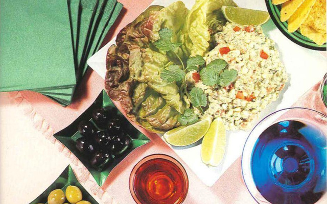 Guacamole au cottage cheese