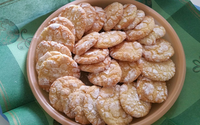 Biscuits à l'huile d'olive et au citron