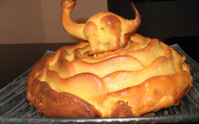 Gâteau battu picard spécial dinosaure