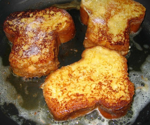 Pain perdu au chocolat noir