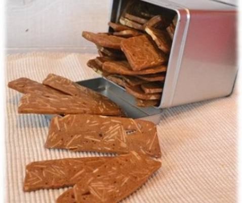 Biscuits croquants aux amandes