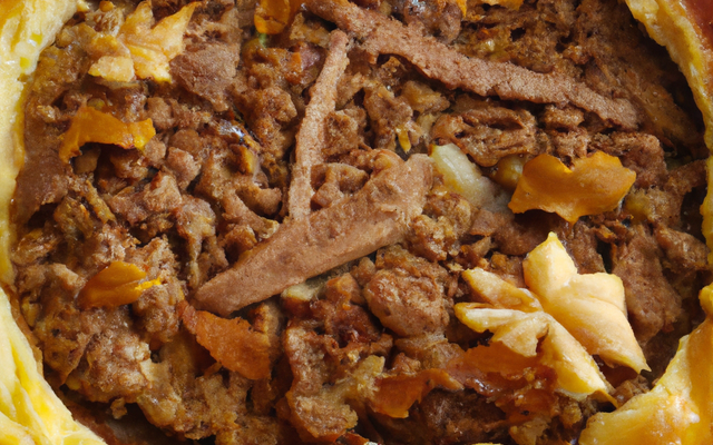 Tourte à l'Axoa de canard