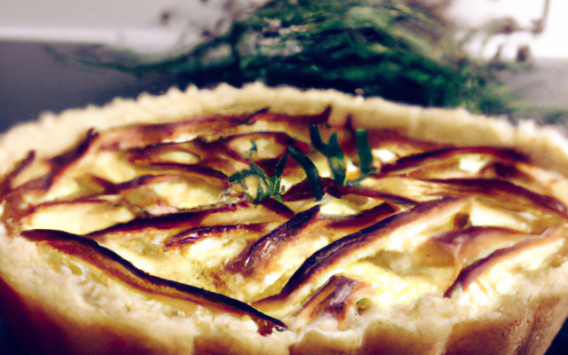 Tarte pour un samedi soir !