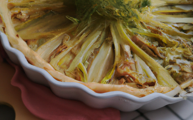 Tarte aux chicons (endives)