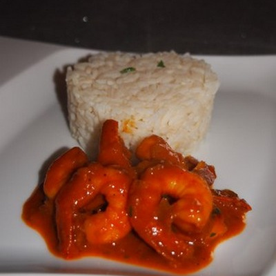 Curry de crevettes au lait de coco facile