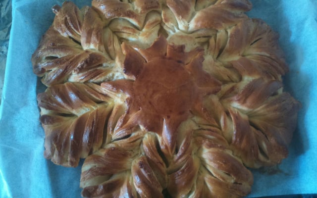 Brioche flocon de neige