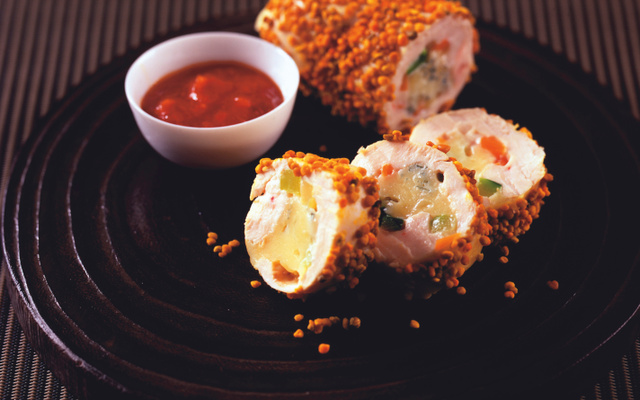 Filet de poulet farci à la Fourme
