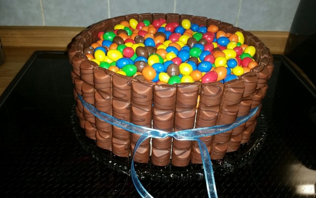 Gâteau d'anniversaire au chocolat