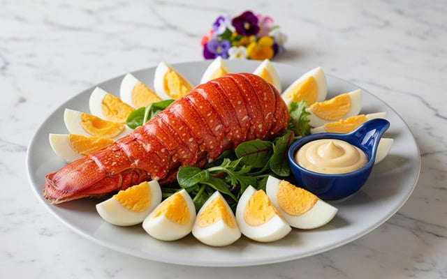 Langouste a la mayonnaise