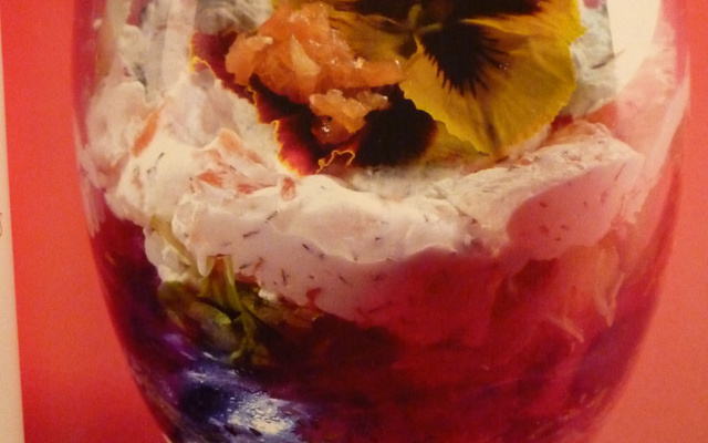 Verrine de saumon fumé et son ricotta