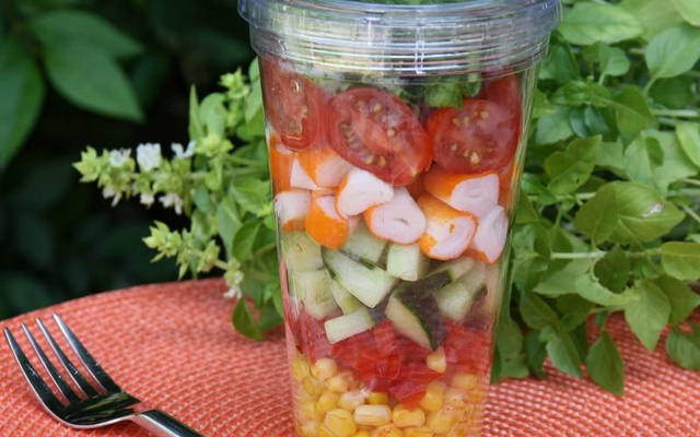 Salade de la Mer en bocal