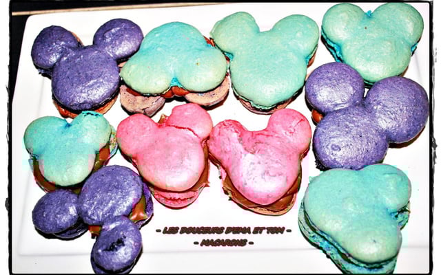 Les macarons selon Mickey