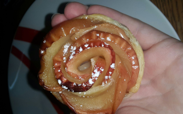 Tartelettes aux pommes Roses