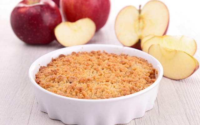 Crumble aux pommes