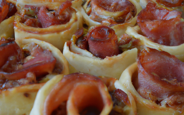 Roulés feuilletés au chorizo