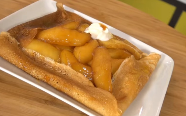 Crêpes tatin aux pommes