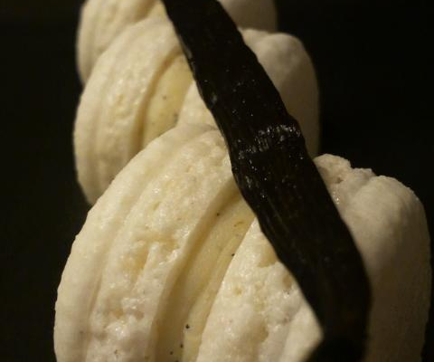 Macarons à la vanille
