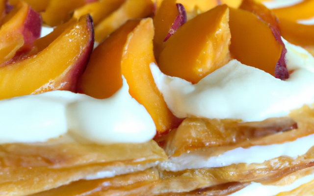Mille-feuilles d'abricots