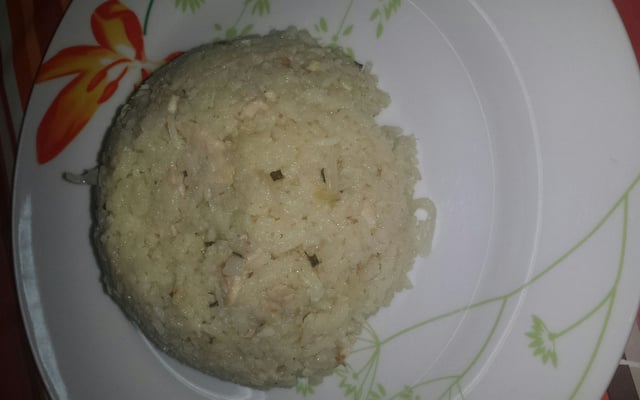 Risotto au poulet facile