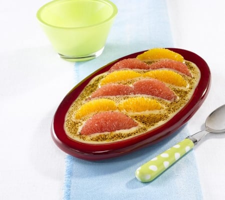 Gratin d'agrumes à la cannelle