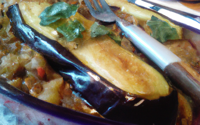 Aubergine à la suisse