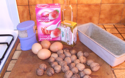 Quatre-quarts aux noix