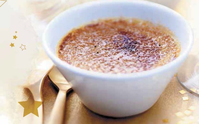 Mini Cassolette de crème brulée au foie gras