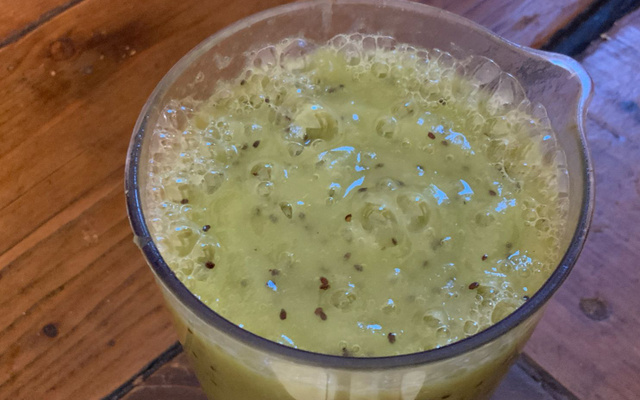 Smoothie banane kiwi