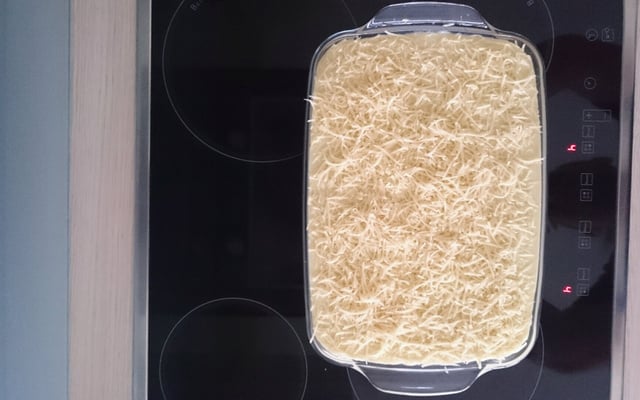 Parmentier de bœuf aux poivrons