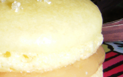 Macaron à la confiture de citron