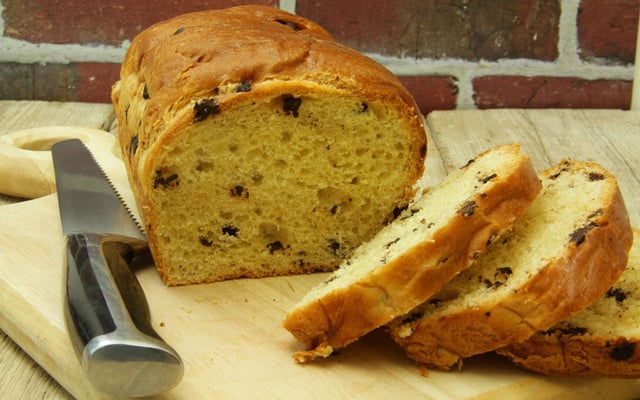 Brioche aux pépites de chocolat