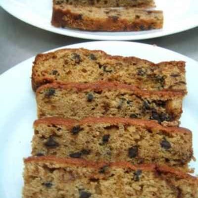 Moelleux banane et pépites de chocolat