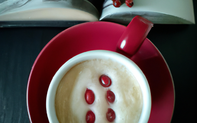 Cappuccino de baies rouges