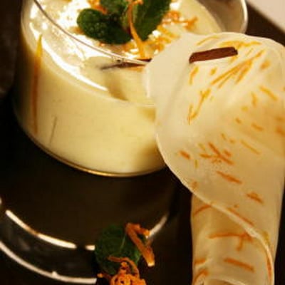 Soupe de chèvre aux saveurs orientales