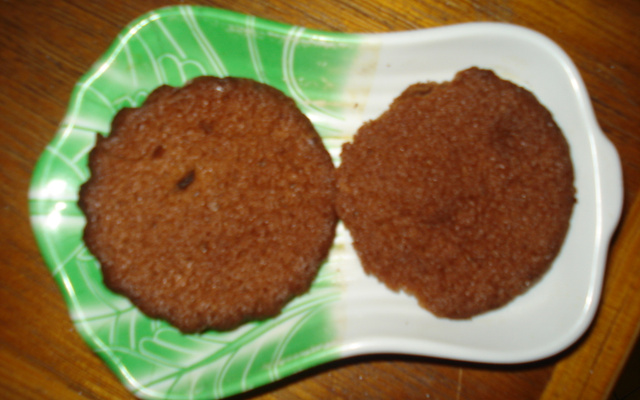 Bouchées mousseuses chocolat et pistache