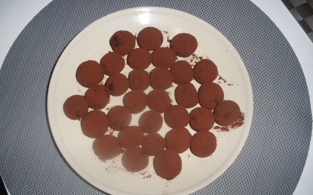 Truffes fondantes au chocolat