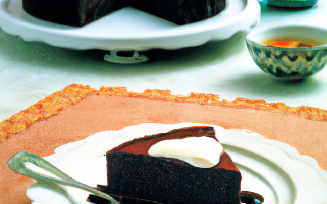 Gâteau au chocolat sur la base du gâteau au yaourt