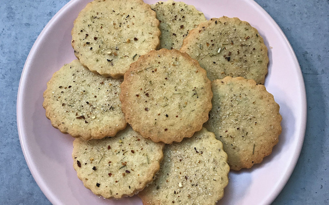 Biscuits parfumés à l'infusion d'agrumes