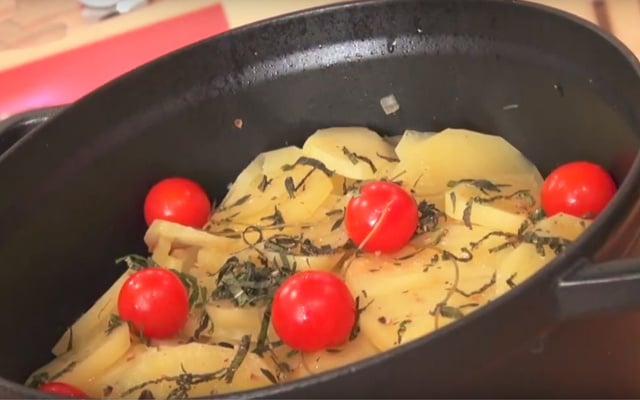 Cocotte d'agneau aux légumes