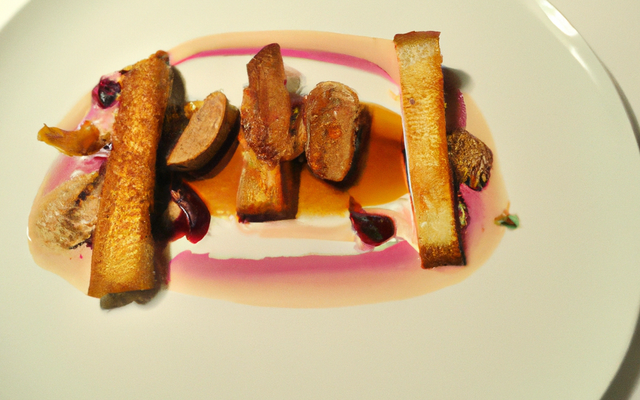 Le foie gras aux trois compotes et mouillettes toastées