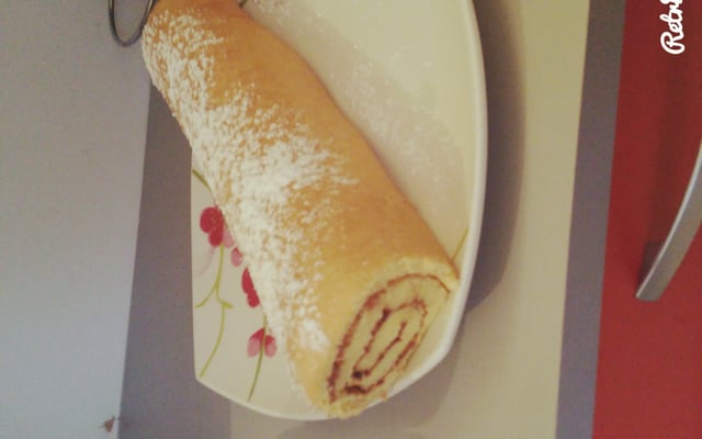 Gâteau roulé au Nutella