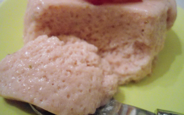 Bavarois aux fraises maison