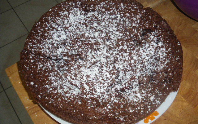Gâteau au chocolat léger de Grand-mère