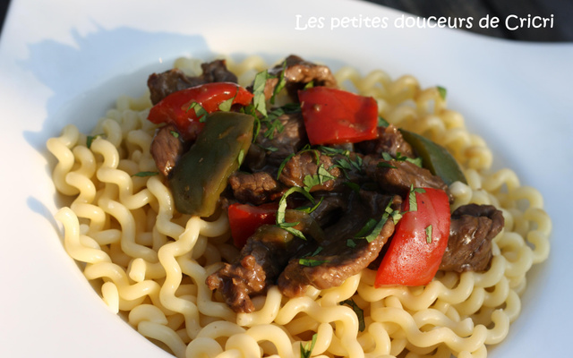 Bœuf à la mandarine