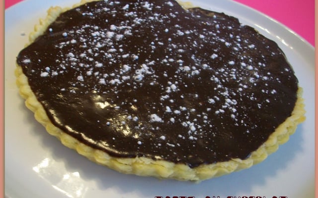 Tarte choco-pralin