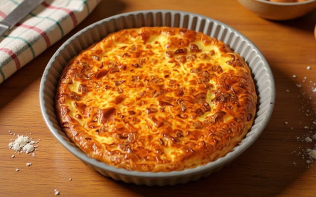 Quiche au chorizo classique